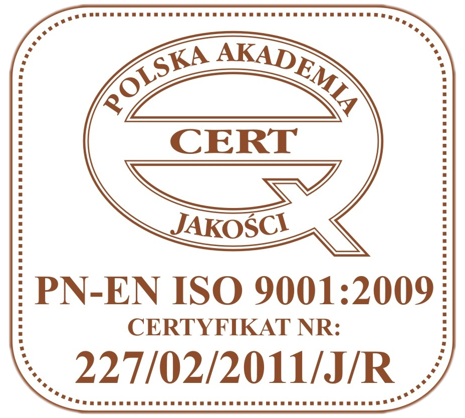 Kombi certyfikat ISO